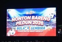 Foto: Wakapolri Ajak Nobar Gratis Piala Dunia 2026 Serentak di Seluruh Indonesia. (Dok-Istimewa)