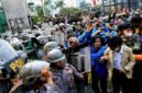 Foto: Ilustrasi UNRAS di kawasan pusat pemerintahan. (Dok-antaranews)