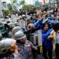 Foto: Ilustrasi UNRAS di kawasan pusat pemerintahan. (Dok-antaranews)