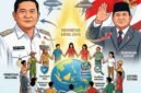 Foto: Ilustrasi Herry Dahana: Bangsa Akan Kuat Jika Bersatu Mendukung Kepemimpinan Prabowo. (Dok-Istimewa)