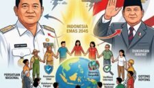 Foto: Ilustrasi Herry Dahana: Bangsa Akan Kuat Jika Bersatu Mendukung Kepemimpinan Prabowo. (Dok-Istimewa)