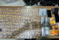 Foto: Polres Metro Bekasi Sita 1.232 Butir Obat Daftar G di Cibarusah, Bekasi. (Dok-Istimewa)