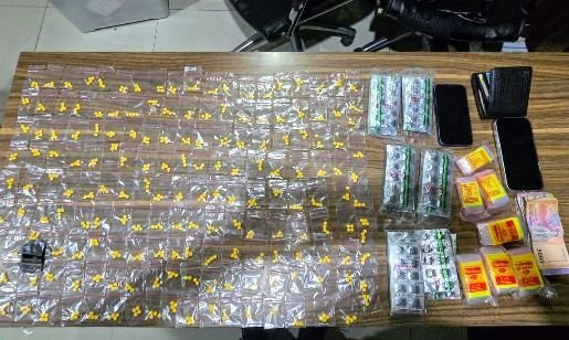 Foto: Polres Metro Bekasi Sita 1.232 Butir Obat Daftar G di Cibarusah, Bekasi. (Dok-Istimewa)