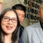 Foto: Aktris muda Davina Karamoy menyatakan telah mengembalikan uang saku yang pernah diterimanya saat mengikuti perjalanan ibadah umrah yang difasilitasi oleh Hanania Travel, usai menjalani pemeriksaan sebagai saksi di Polda Metro Jaya pada Kamis (18/6/2026). (Dok-Istimewa)