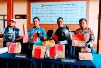 Foto: Konferensi Pers Polres Metro Jakarta Pusat mengungkap fakta mengejutkan di balik laporan dugaan perampokan yang sempat menghebohkan kawasan Menteng, Jakarta Pusat, Jumat (19/6/2026). (Dok-okj/fhm)