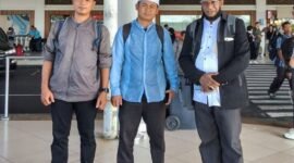 Foto: Menembus Ribuan Kilometer dari Papua Pegunungan, PWNU Hadiri Munas dan Konbes NU di Kediri. (Dok-Istimewa)