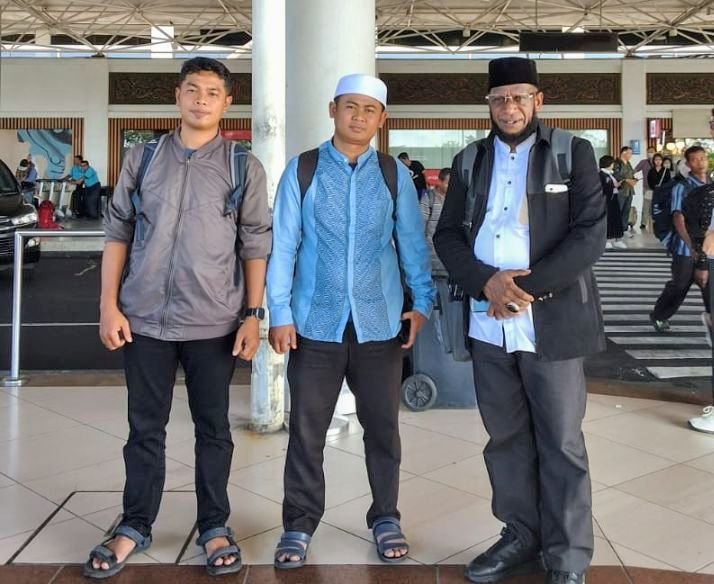 Foto: Menembus Ribuan Kilometer dari Papua Pegunungan, PWNU Hadiri Munas dan Konbes NU di Kediri. (Dok-Istimewa)