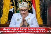 Foto: Kanjeng Sinuhun Sultan Sepuh Cirebon KGSS Pangeran Heru Rusyamsi Arya Natareja, SPSI., M.H. (Dok-tangkapan layar video/istimewa)