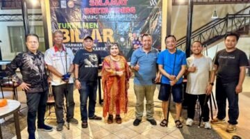 Foto: Tim biliar SIWO PWI Jawa Tengah. (Dok-Istimewa)