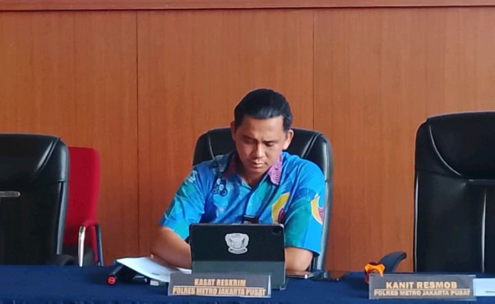 Foto: Kasat Reserse Kriminal Polres Metro Jakarta Pusat, AKBP Roby Heri Saputra. (Dok-okj/fn)