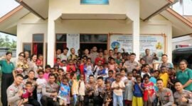 Foto: Semangat kembali ditunjukkan Satgas Operasi Damai Cartenz-2026 dengan menggelar kegiatan bakti sosial di Panti Asuhan Santa Susana, SP2, Distrik Mimika Baru, Kabupaten Mimika, Senin (29/6/2026). (Dok-Istimewa)