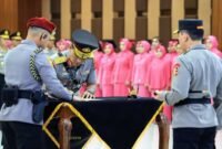 Foto: Kapolri Jenderal Pol. Listyo Sigit Prabowo memimpin langsung upacara kenaikan pangkat ke dan dalam golongan bagi personel Polri yang berlangsung di Markas Besar Polri, Jakarta, Selasa (30/6/2026). (Dok-Istimewa)