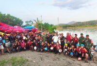 Foto: Ekspedisi Cicatih Elpala Tuntas, Puluhan Peserta Berhasil Taklukkan Arus Sungai hingga Pelabuhan Ratu.