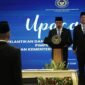 Menteri Imigrasi dan Pemasyarakatan Agus Andrianto melantik Rudi Setiawan sebagai Inspektur Jenderal (Irjen) Kementerian Imigrasi dan Pemasyarakatan (Kemenimipas) di Aula Jusuf Adiwinata, Gedung Kemenimipas, Jakarta, Kamis (16/7).