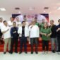 Foto: Kepala Dinas Pemuda dan Olahraga (Dispora) DKI Jakarta Andri Yansyah, Ketua Umum KONI DKI Jakarta Prof. Hidayat Humaid, Ketua Umum Pengprov IKASI DKI Jakarta H. Ghozi Zulazmi, S.IP., bersama pengurus SIWO PWI Jaya.
