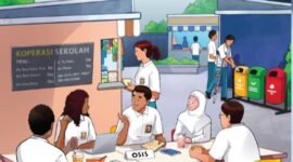 Foto: Ilustrasi Pendidikan Pancasila di Lingkungan Sekolah. Sampul buku Pendidikan Pancasila