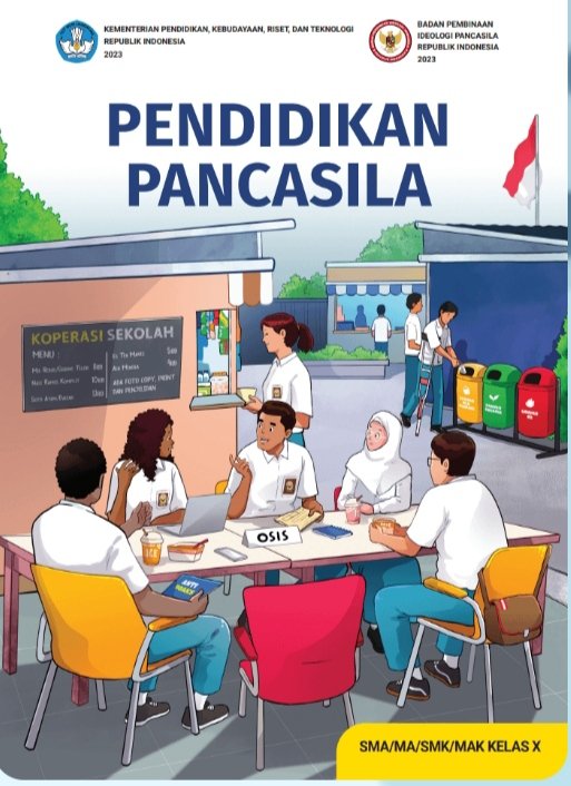 Foto: Ilustrasi Pendidikan Pancasila di Lingkungan Sekolah. Sampul buku Pendidikan Pancasila