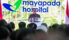 Foto: Gubernur DKI Jakarta Pramono Anung Wibowo menyampaikan sambutan saat meresmikan Mayapada Hospital Jakarta Timur di kawasan Jakarta Garden City, Cakung, Kamis (9/7/2026).