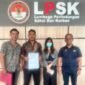 Foto: Korban dugaan kekerasan seksual, penganiayaan, dan percobaan pembunuhan berinisial BSR (23) bersama tim kuasa hukumnya mengajukan permohonan perlindungan ke Lembaga Perlindungan Saksi dan Korban (LPSK), Rabu (8/7/2026). 