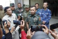 Foto: Kapusbelneg Kemhan RI Berikan Keterangan Pers di Lombok Tengah