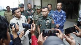 Foto: Kapusbelneg Kemhan RI Berikan Keterangan Pers di Lombok Tengah