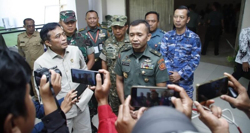 Foto: Kapusbelneg Kemhan RI Berikan Keterangan Pers di Lombok Tengah