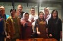 Foto: Dewan Juri Anugerah Jurnalistik M.H. Thamrin PWI Jaya 2026 berfoto bersama usai merampungkan rapat finalisasi penjurian di Play Maker, Kebon Sirih, Jakarta Pusat.