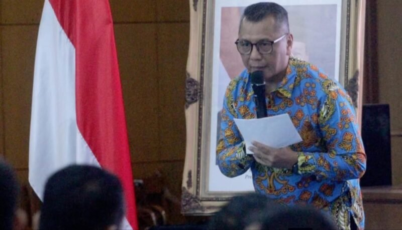Foto: Ketua PWI Jaya, Kesit Budi Handoyo, menyampaikan penjelasan mengenai program reaktivasi atau pengaktifan kembali keanggotaan PWI dalam kegiatan sosialisasi di Jakarta.