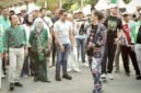 Foto: Duo The Virgin tampil menghibur pengunjung dengan aksi panggung yang energik di ajang Lokarya Fest 2026, Jakarta.