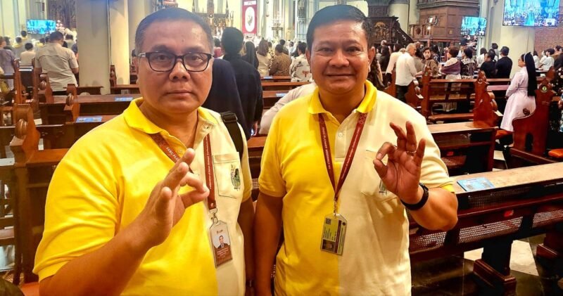 Foto: Brigjen TNI (Purn.) P. Gunung Sarasmoro (kanan) bersama Irjen Pol (Purn.) Herry Dahana berpose usai mengikuti rangkaian Sidang Pleno XII Federation of Asian Bishops' Conferences (FABC) 2026 di Jakarta.