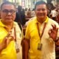 Foto: Brigjen TNI (Purn.) P. Gunung Sarasmoro (kanan) bersama Irjen Pol (Purn.) Herry Dahana berpose usai mengikuti rangkaian Sidang Pleno XII Federation of Asian Bishops' Conferences (FABC) 2026 di Jakarta.
