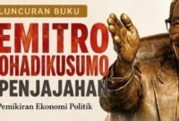 Foto: Peluncuran buku Soemitro Djojohadikusumo Anti Penjajahan: Pergolakan Pemikiran Ekonomi Politik Indonesia menjadi bagian dari rangkaian pembukaan Kelas Ekopol Pancasila.