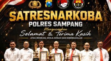 Foto: Satresnarkoba Polres Sampang Raih Dua Penghargaan Bergengsi di Polda Jatim