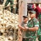 Foto: Danrem 081/DSJ Kolonel Arm Untoro Hariyanto meninjau langsung progres pembangunan Jembatan Garuda di Dusun Mojo, Desa Pucangombo, Kecamatan Tegalombo, Kabupaten Pacitan, Kamis (30/7/2026).