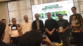 Foto: Sejumlah narasumber dan perwakilan pemangku kepentingan berfoto bersama usai diskusi ASPEBINDO Energy Policy House #2 bertajuk 
