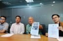 Foto: Kuasa hukum pemilik lahan, Denny Kailimang (kedua kanan). (Dok/okj/fn)