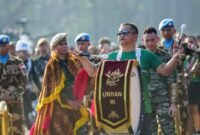 Foto: Kepala Staf Angkatan Darat (Kasad) Jenderal TNI Maruli Simanjuntak, M.Sc., mengikuti Kostrad Run 2026 dan berlari bersama sekitar 10 ribu peserta di kawasan Monumen Nasional (Monas), Jakarta, Minggu (5/7/2026). (Dok-Dispenad)