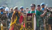 Foto: Kepala Staf Angkatan Darat (Kasad) Jenderal TNI Maruli Simanjuntak, M.Sc., mengikuti Kostrad Run 2026 dan berlari bersama sekitar 10 ribu peserta di kawasan Monumen Nasional (Monas), Jakarta, Minggu (5/7/2026). (Dok-Dispenad)