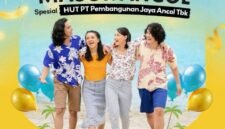 Foto: Flyer memperingati hari jadi PT Pembangunan Jaya Ancol Tbk, pengelola kawasan wisata Ancol menghadirkan program Gratis Masuk Ancol yang akan berlangsung pada Jumat, 10 Juli 2026. (Dok-Istimewa)