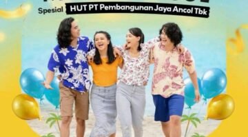 Foto: Flyer memperingati hari jadi PT Pembangunan Jaya Ancol Tbk, pengelola kawasan wisata Ancol menghadirkan program Gratis Masuk Ancol yang akan berlangsung pada Jumat, 10 Juli 2026. (Dok-Istimewa)