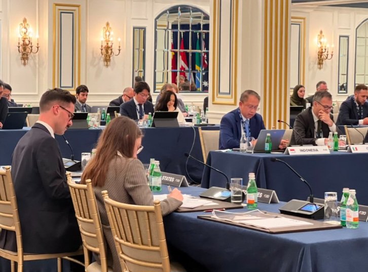 Pemerintah Indonesia memperkuat peran diplomatiknya dalam mendorong reformasi tata kelola ekonomi global pada Pertemuan Sherpa G20 ke-2 Presidensi Amerika Serikat yang berlangsung di Washington DC.