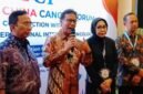 Foto: Menteri Kesehatan Budi Gunadi Sadikin saat menghadiri Indonesia-China Cancer Forum (ICCF) 2026 yang berlangsung di Jakarta, Minggu (12/7/2026). (Dok-okj/fn)