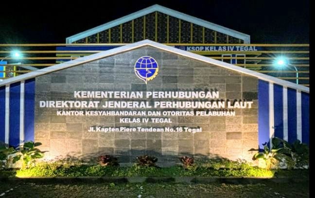 Foto: Kantor Kesyahbandaran dan Otoritas Pelabuhan (KSOP) Kelas IV Tegal. (Dok-Istimewa)