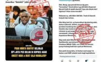 Menteri Hak Asasi Manusia (HAM) Natalius Pigai membantah sejumlah narasi yang beredar di media sosial terkait pernyataan dirinya mengenai Koperasi Merah Putih. Pigai menegaskan informasi tersebut merupakan hoaks dan mengimbau masyarakat lebih berhati-hati dalam menerima informasi di ruang digital.
