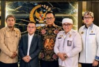 Foto: Pertemuan antara Dewan Adat Nasional Republik Indonesia (DAN-RI) dengan pimpinan Dewan Perwakilan Rakyat (DPR) RI, berlangsung di Kompleks Parlemen, Senayan, Jakarta, pada Senin (20/7/2026). (Dok-Istimewa)