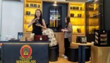 Foto: Gerai Wismilak Premium Cigars dalam ajang Food & Hospitality Indonesia (FHI) 2026 yang berlangsung di Jakarta International Expo (JIExpo), Kemayoran, Jakarta, Kamis (23/7/2026). (Dok-Istimewa)