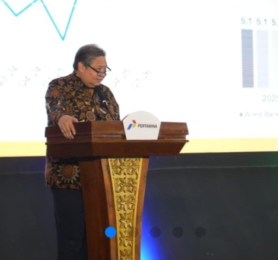 Menteri Koordinator Bidang Perekonomian Airlangga Hartarto mendorong penguatan kapabilitas industri dalam negeri untuk mempercepat hilirisasi, meningkatkan nilai tambah, serta mewujudkan swasembada energi nasional di tengah ketidakpastian ekonomi dan geopolitik global.
