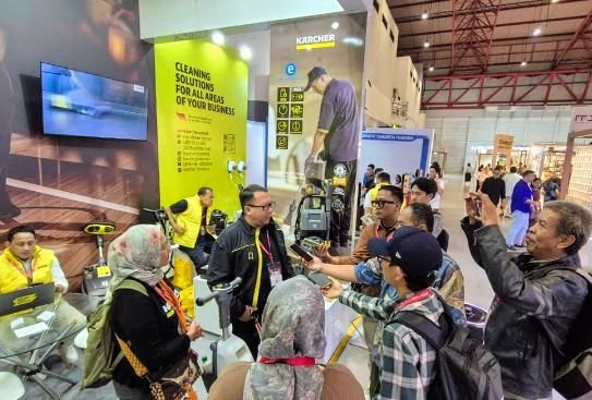 Foto: Wawancara dengan Head of Sales Professional PT Karcher Indonesia, Heru Kurniawan. (Dok-Istimewa)