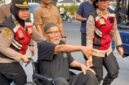 Foto: Kakek Pandih mendatangi Polres Metro Tangerang Kota, pada Jumat (24/7/2026). (Dok-Istimewa)