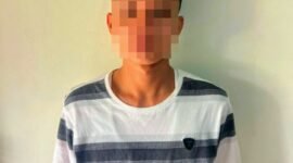 Foto: Salah satu pelaku yang diamankan Polisi. (Dok-Istimewa)